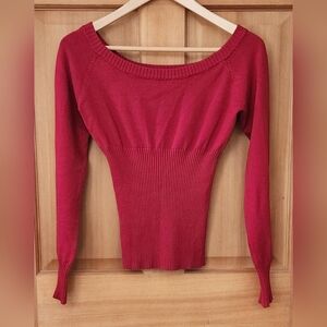 Women's Red Sweater